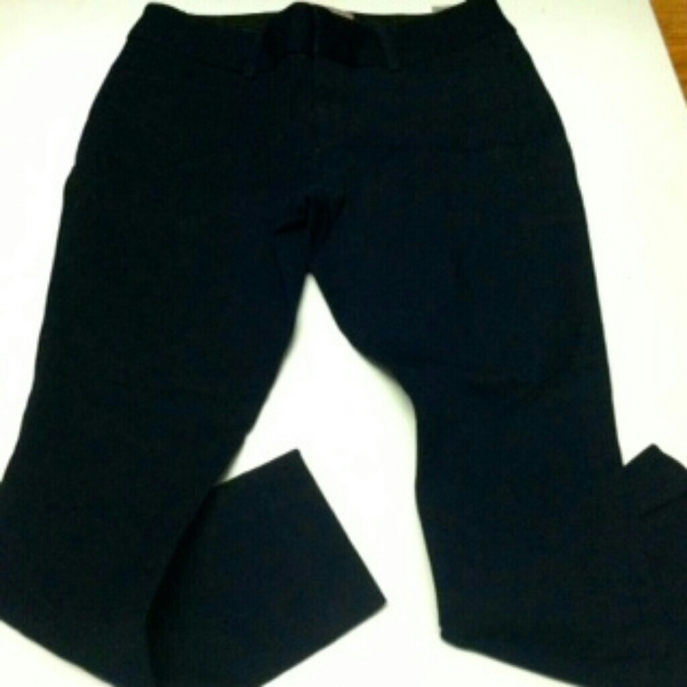 Dark Blue Sloan Heathered Slim Ankle Pant